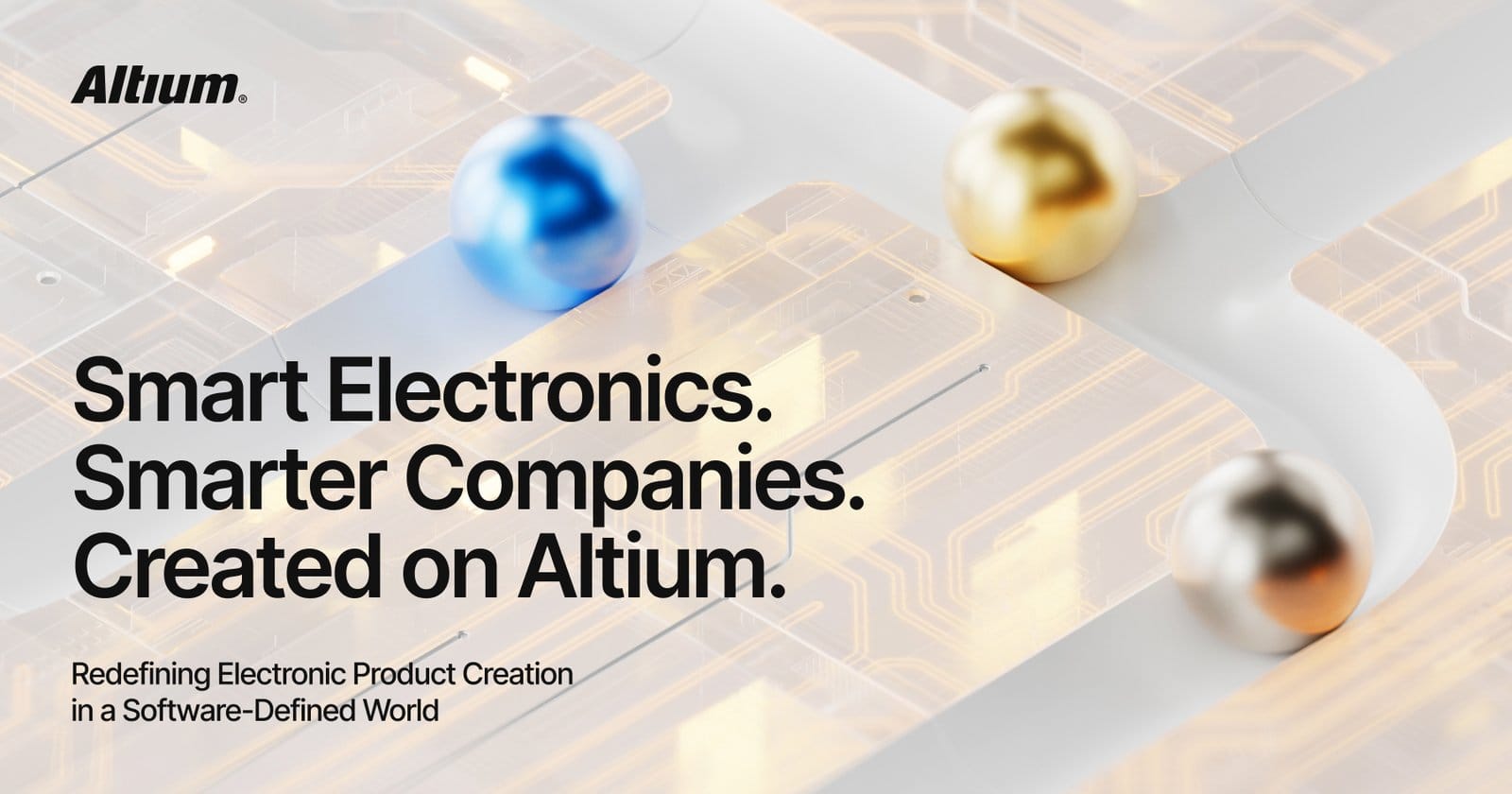 Altium unified electronics development platform for PCB design and collaboration