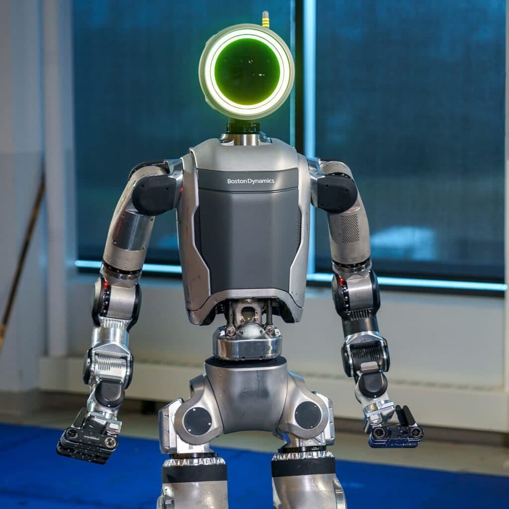 Boston Dynamics humanoid robot product photo