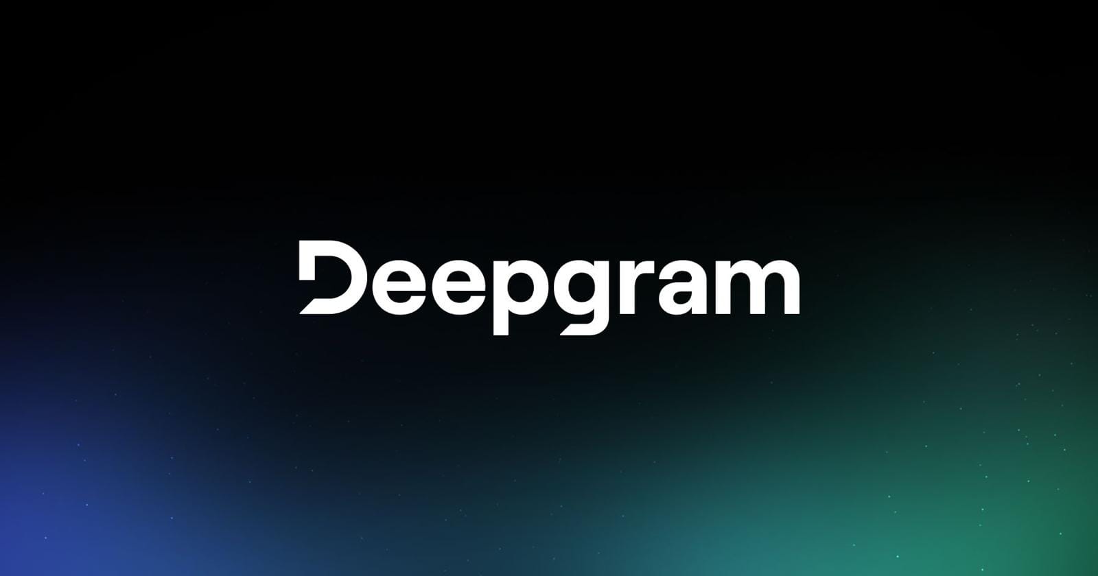 Deepgram voice AI platform