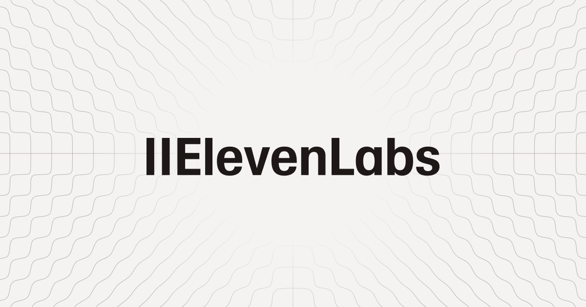 ElevenLabs voice AI platform
