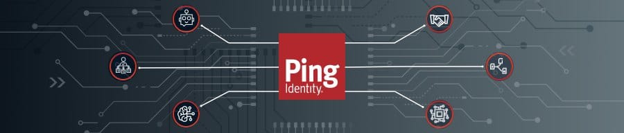 Ping Identity Identity for AI architecture showing agent gateway and agent detection components