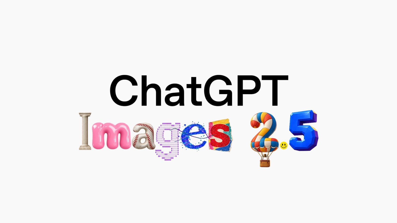 Sample output from OpenAI's ChatGPT Images 2.5 launch announcement
