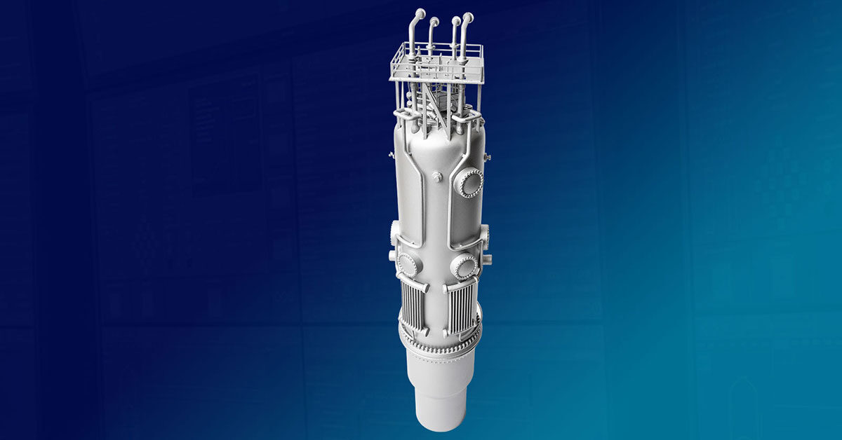 Cutaway rendering of the NuScale Power Module small modular reactor