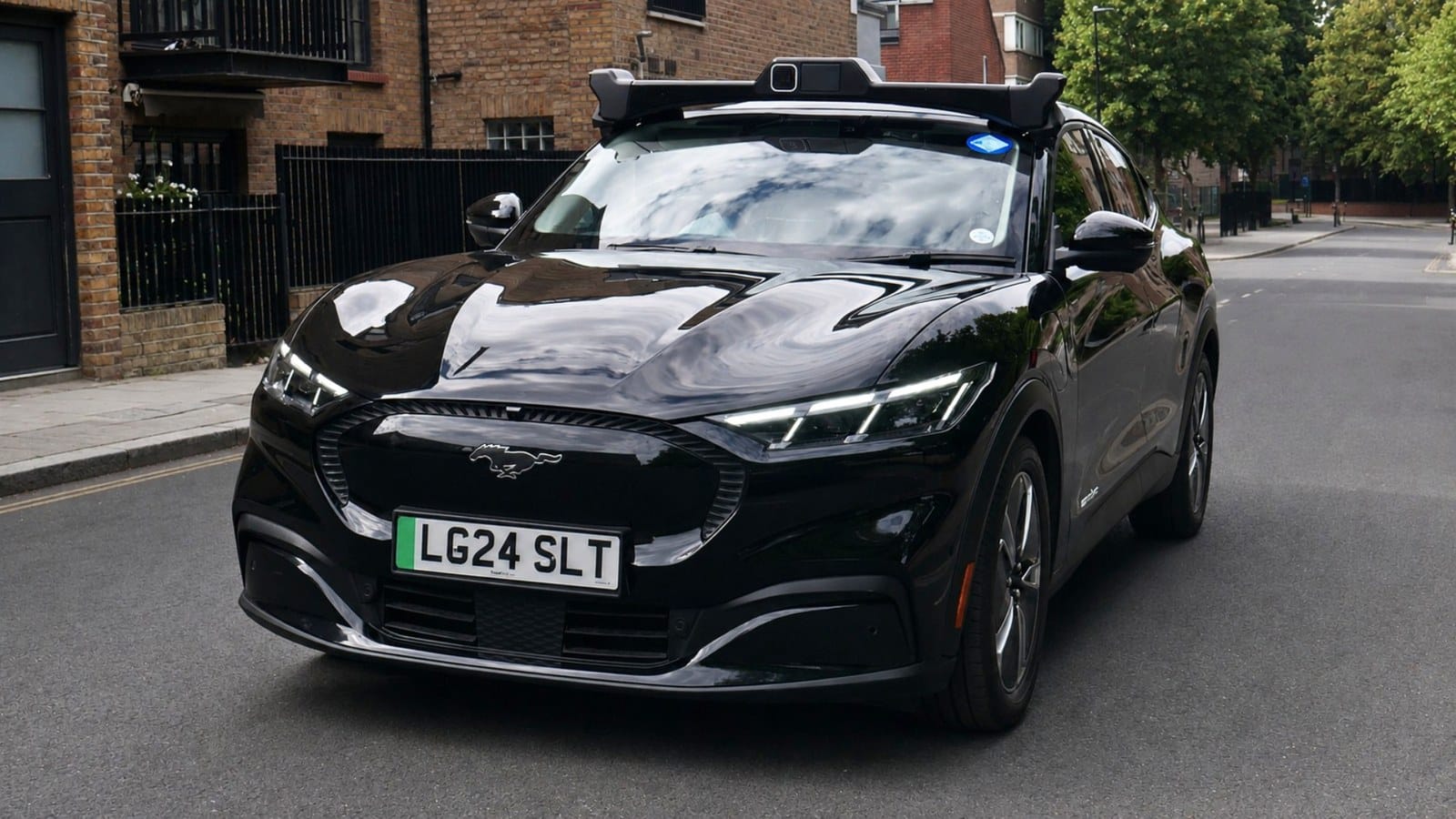Wayve autonomous test vehicle used in its London private-hire vehicle trials