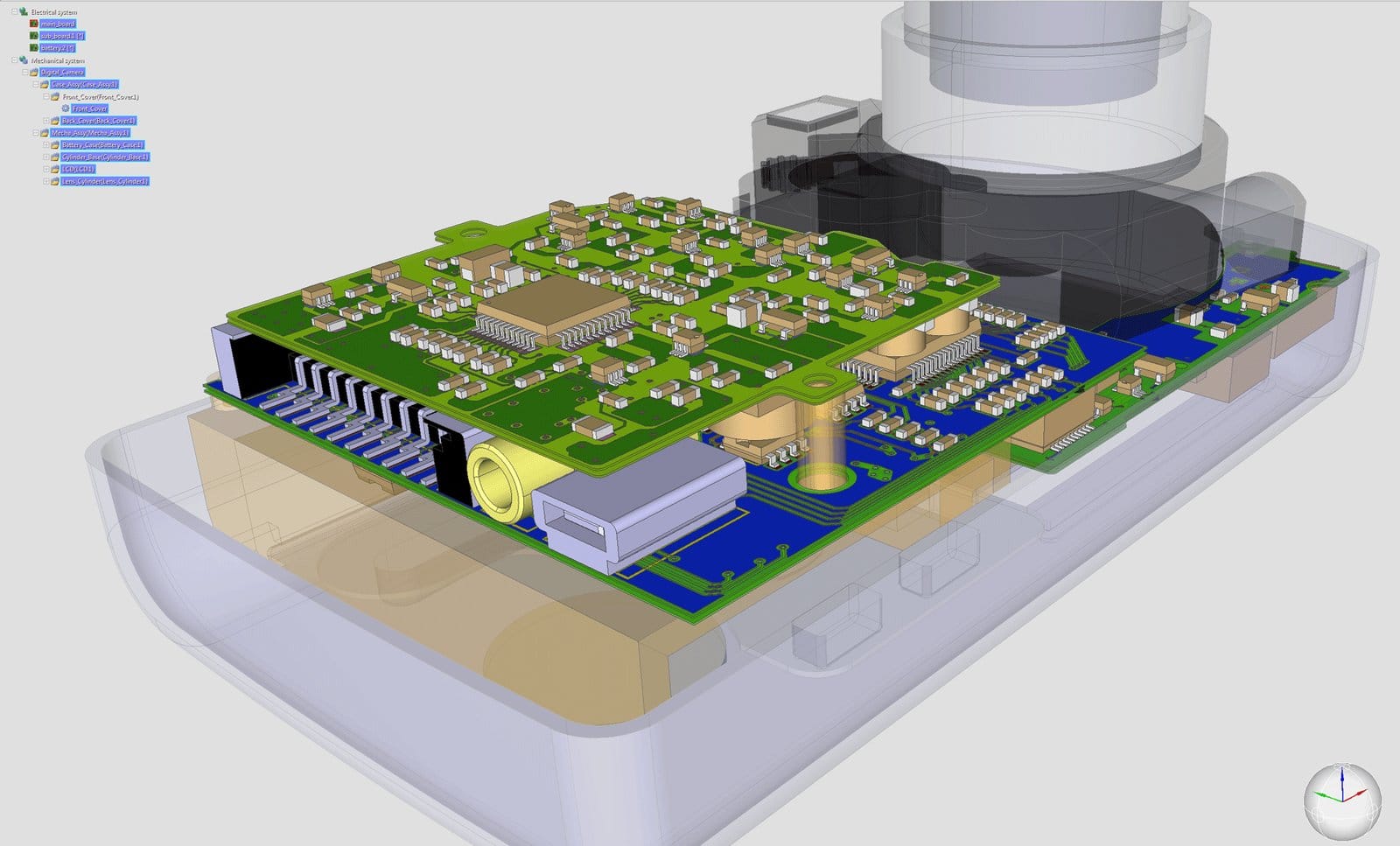 Zuken CR-8000 Design Force 3D multi-board PCB design software
