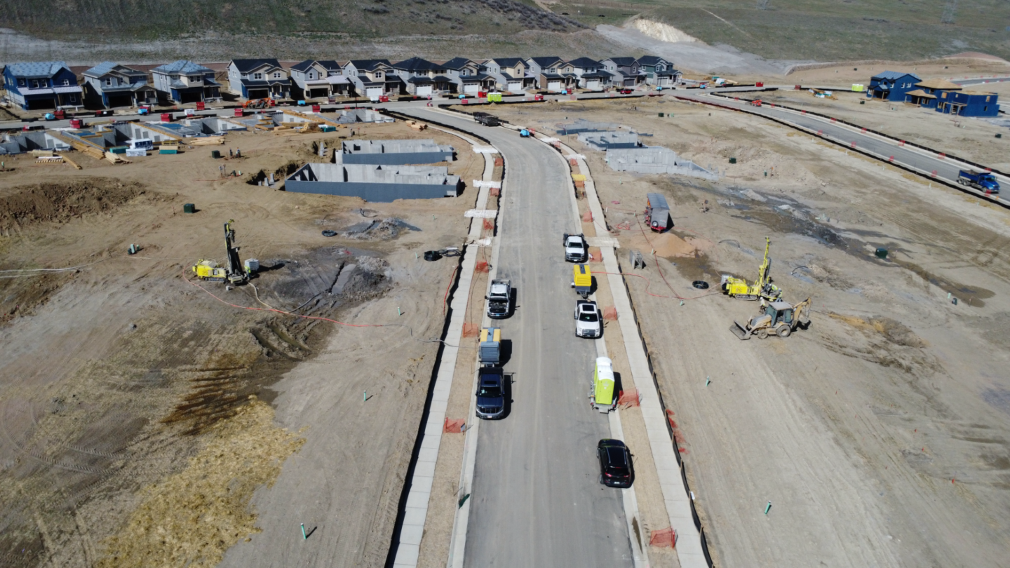Dandelion Energy residential geothermal installation