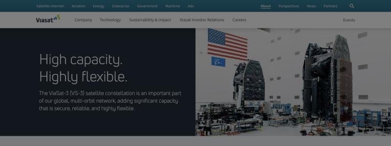 ViaSat-3 ultra-high-capacity satellites under construction