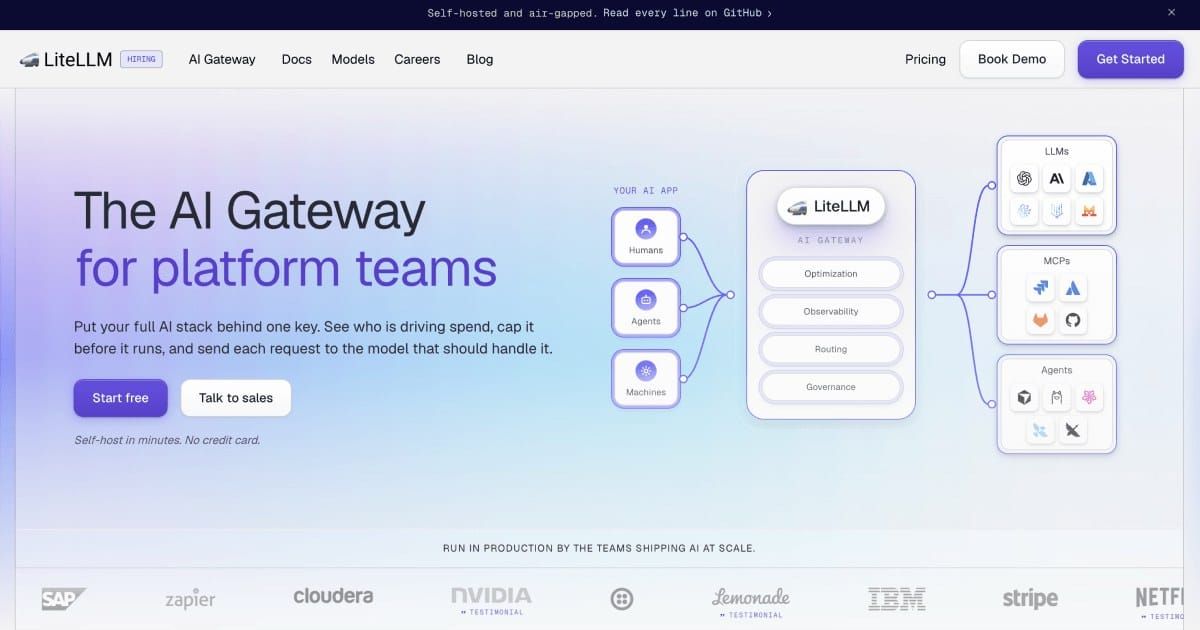LiteLLM project brand image, used as the cover for a LiteLLM versus OpenRouter gateway comparison