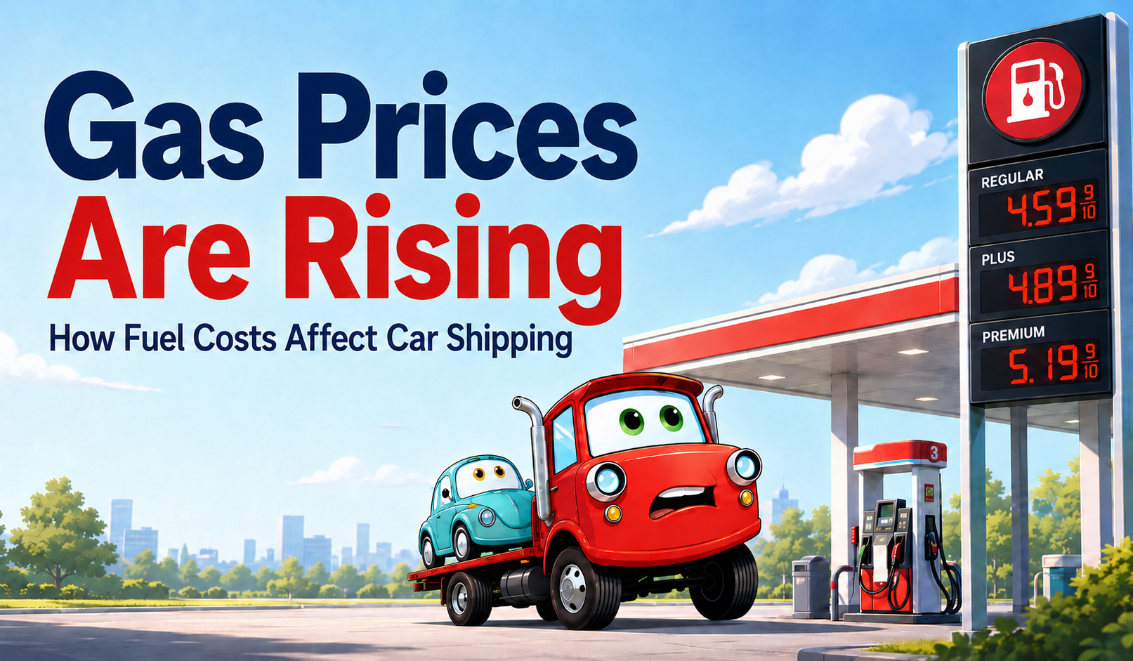 Gas Prices Are Rising: How Fuel Costs Affect Car Shipping Quotes in 2026