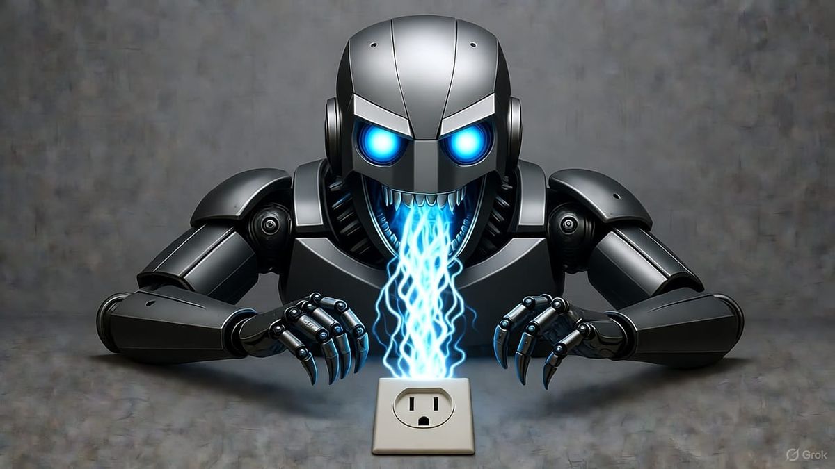 Inefficient Robots Lose