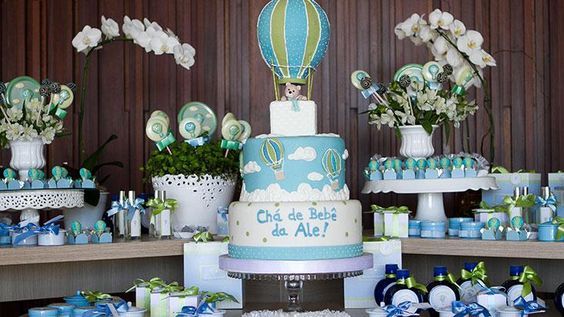 O que servir no Chá de Bebê