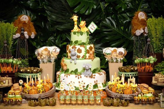 Chá de bebê safari: simplicidade e fofura para a sua festa