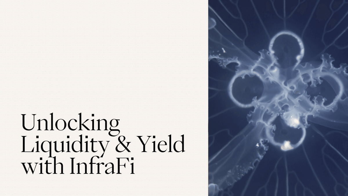 Unlocking Liquidity and Yield with InfraFi