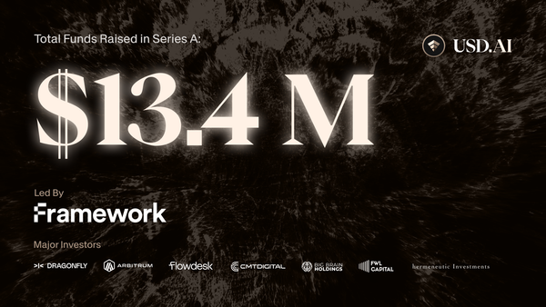 USD.AI Raises $13.4M to Scale AI Infrastructure