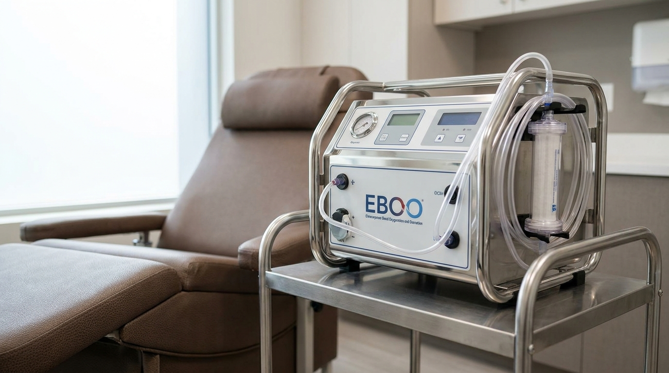 Does EBOO (extracorporeal blood oxygenation and ozonation) actually do anything?