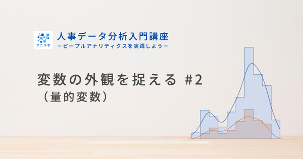 変数の外観を捉える #2（量的変数）