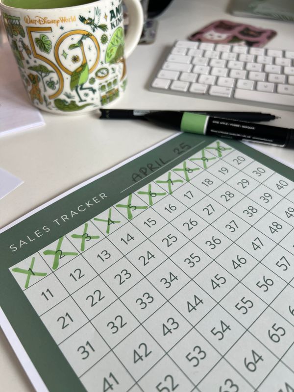 Free Printable Sales Tracker