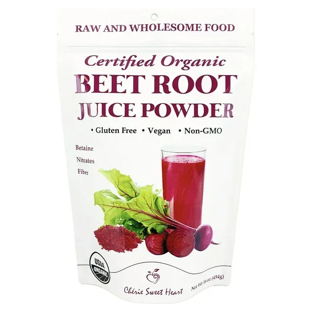 organic beet root juice powder
