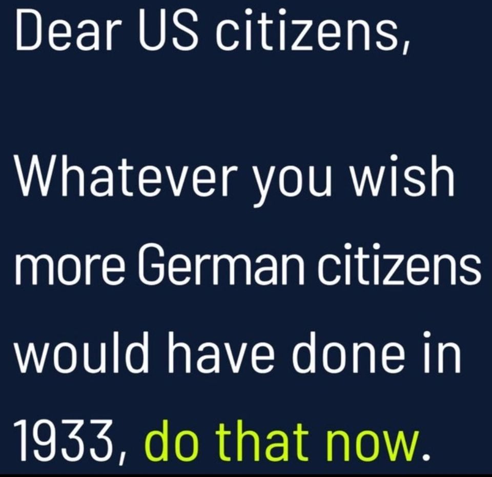 📜 What People Say They Wish Germans Had Done in 1933