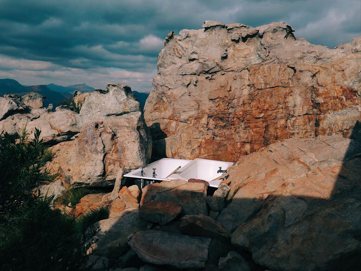 soaking up the mountains