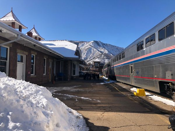 Full steam across the snowy West