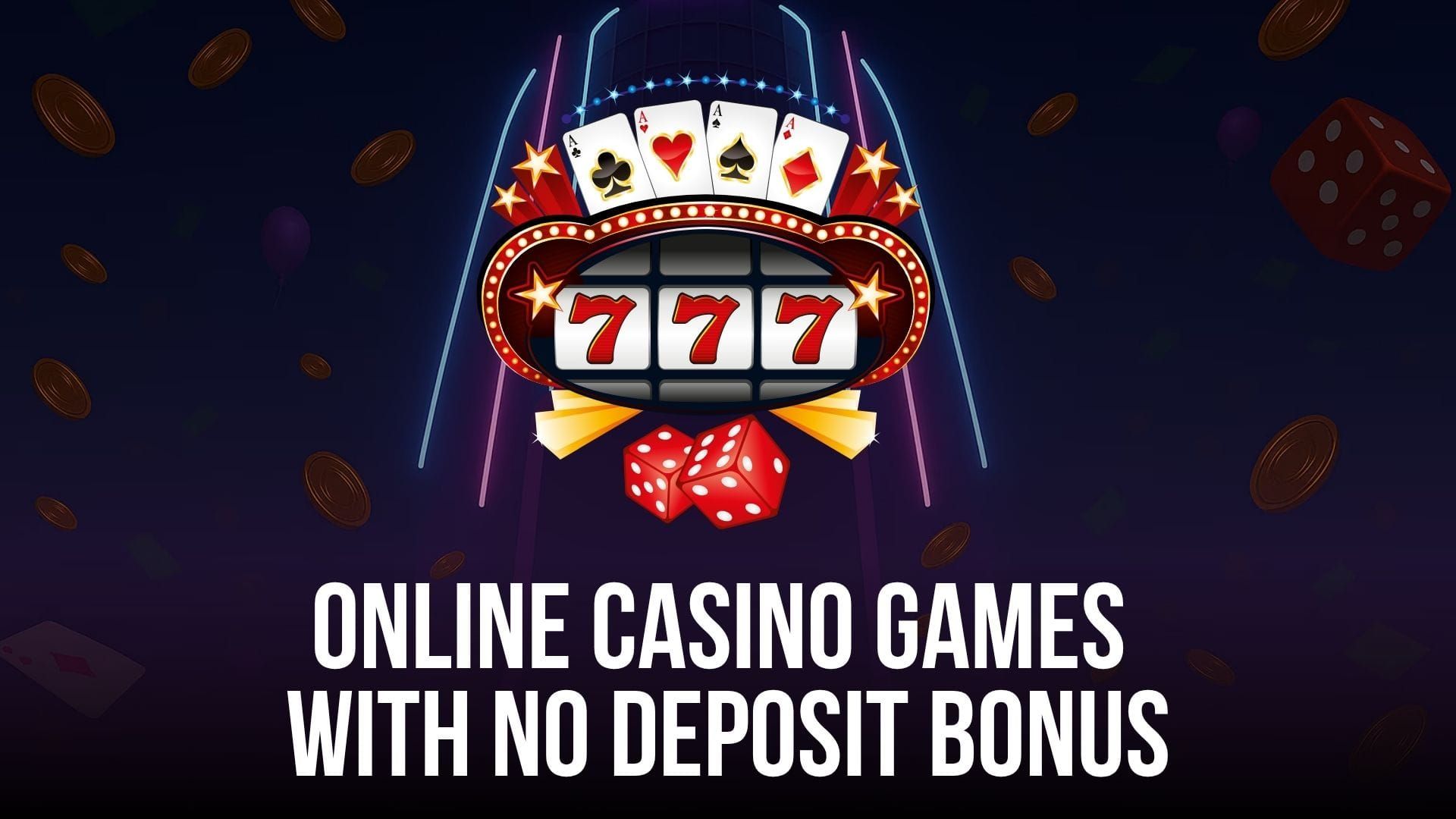 a graphic for articleOnline Casino Games with No Deposit Bonus in YEET Casino