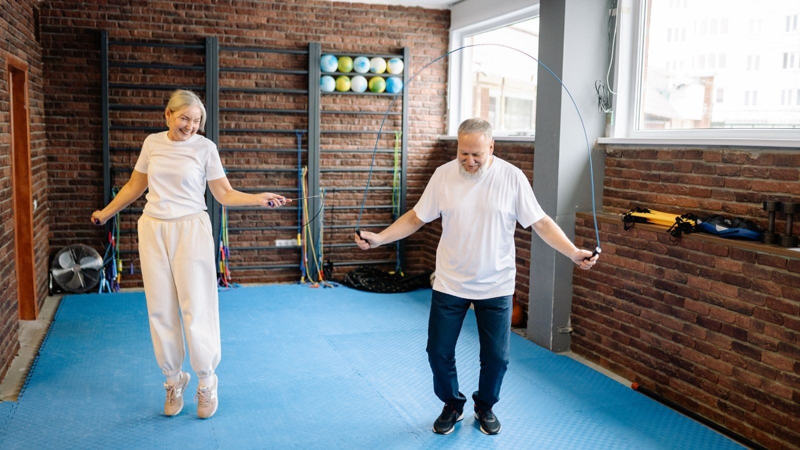 Touwtje springen goed als krachttraining en om je botten te versterken