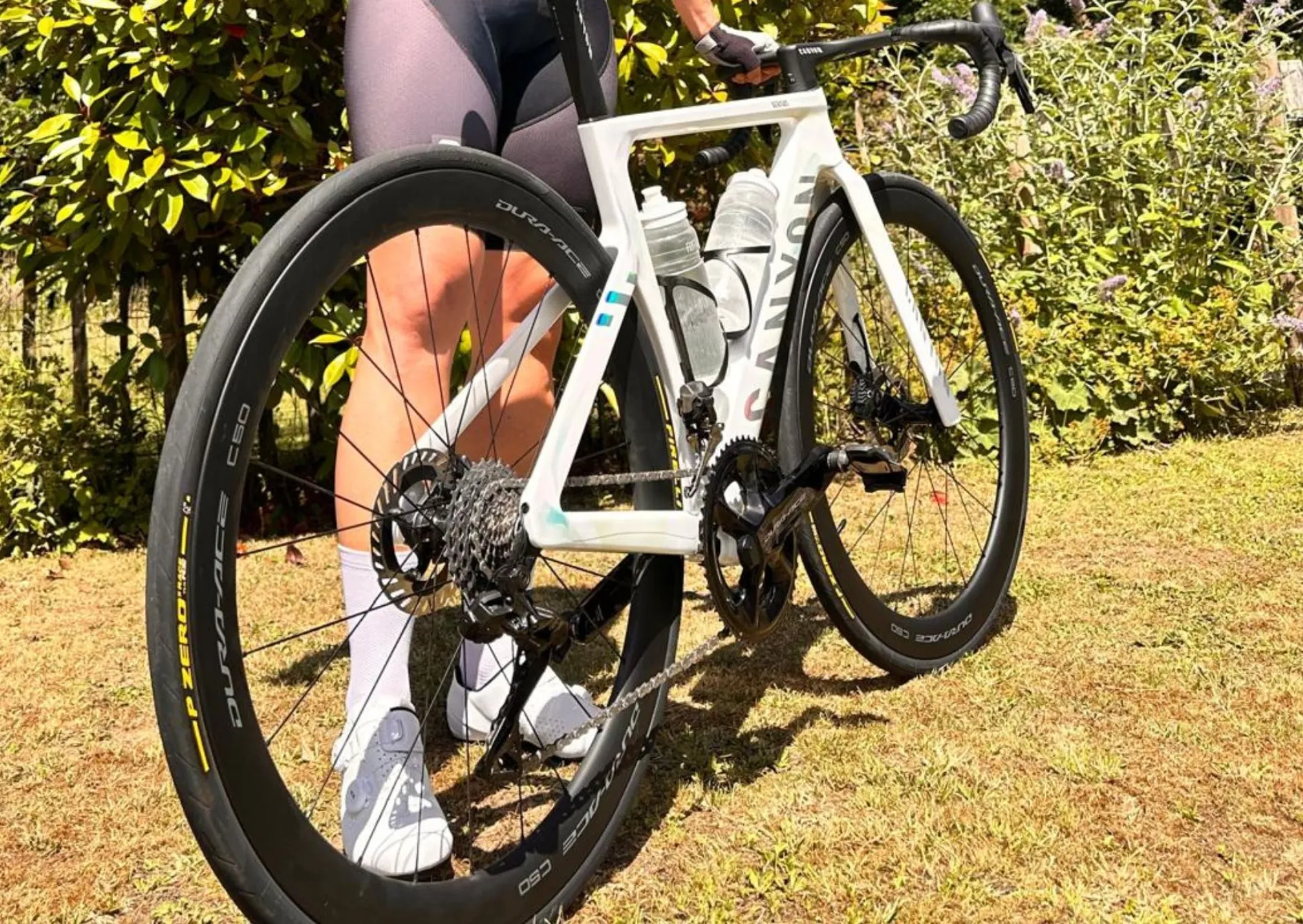 Nieuwe fiets van Dokter Servaas Bingé, Canyon.