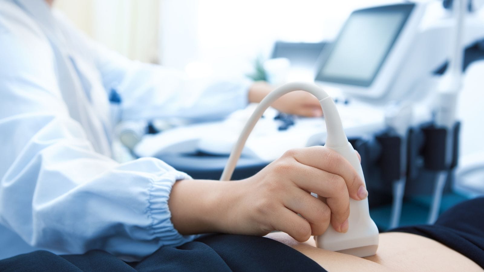 Soms is een echo nodig om de diagnose pcos te stellen.