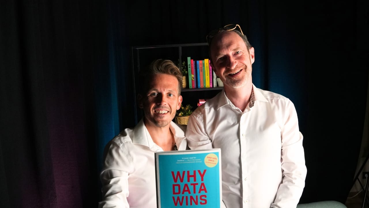 Joachim De Vos heeft het in Spreekuur bij Dokter Servaas Bingé over zijn boek Why Data Wins