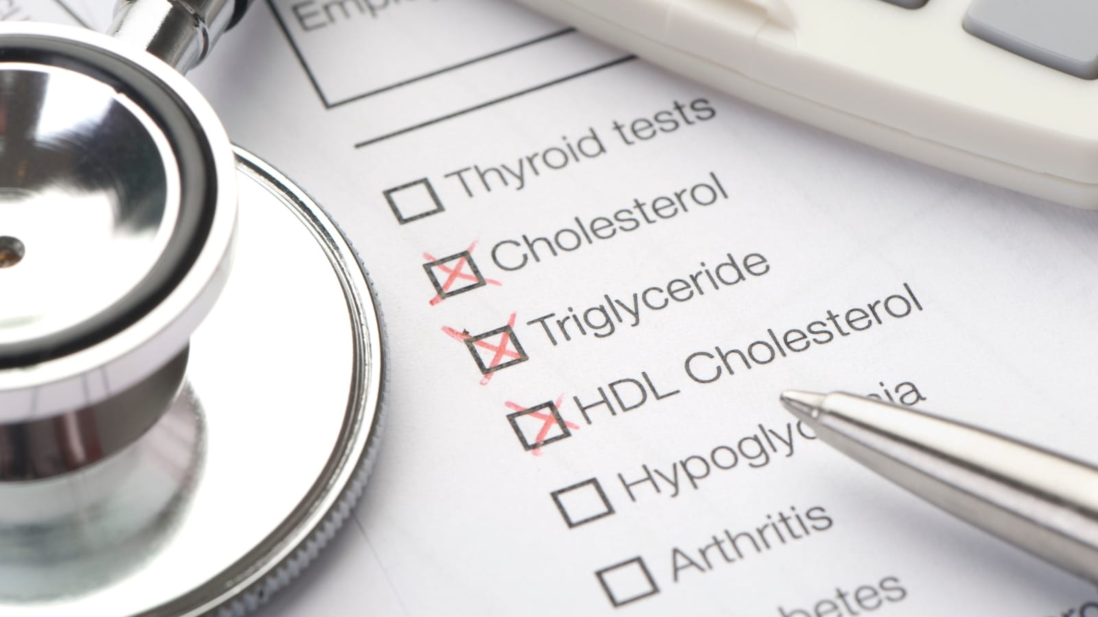 Bloedonderzoek naar cholesterol