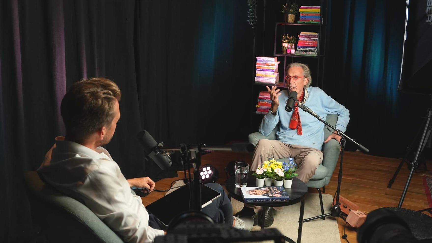 Dr. Reginald Moreels en Dr. Servaas Bingé in gesprek