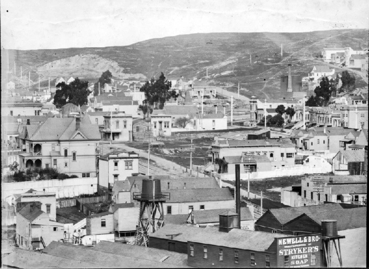 1900 view of Potrero Hill