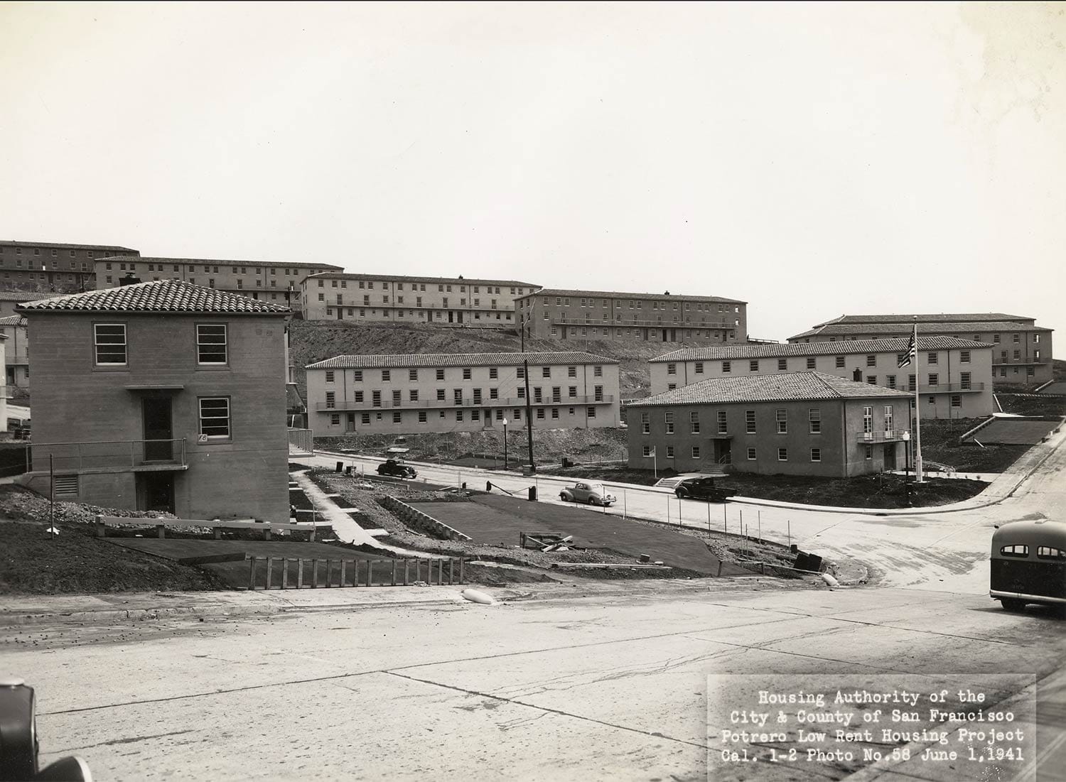 Potrero Terrace in 1941.
