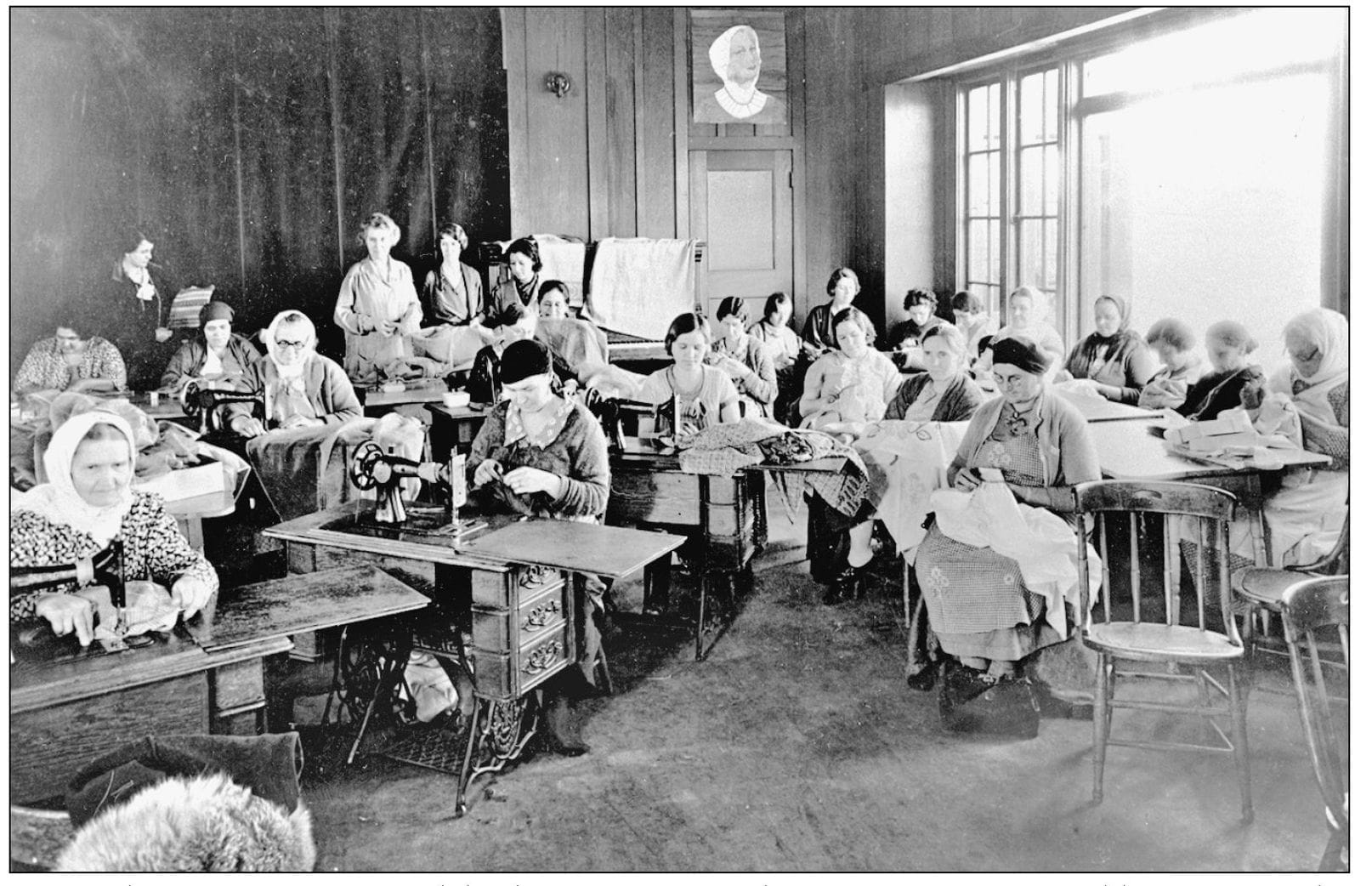 Sewing class at the Nabe