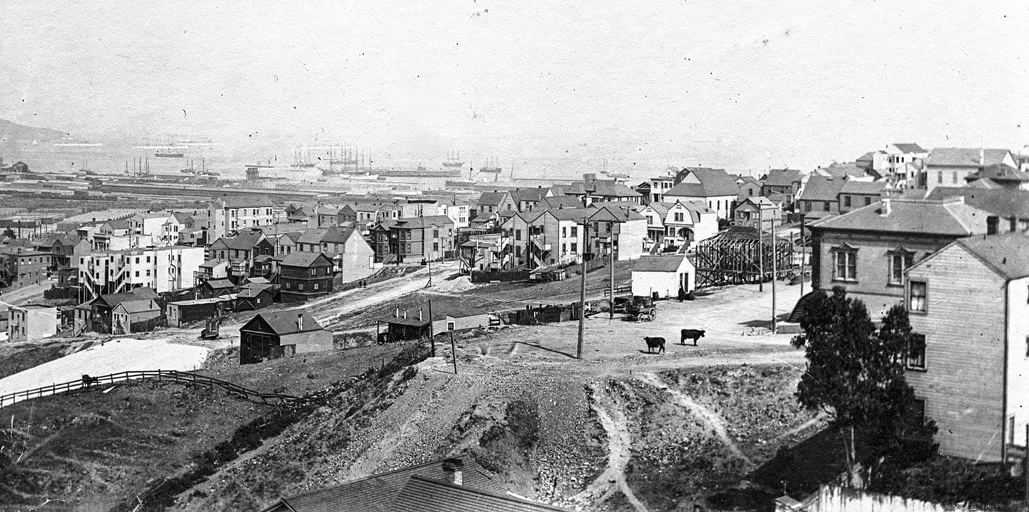 1908 view of Potrero Hill