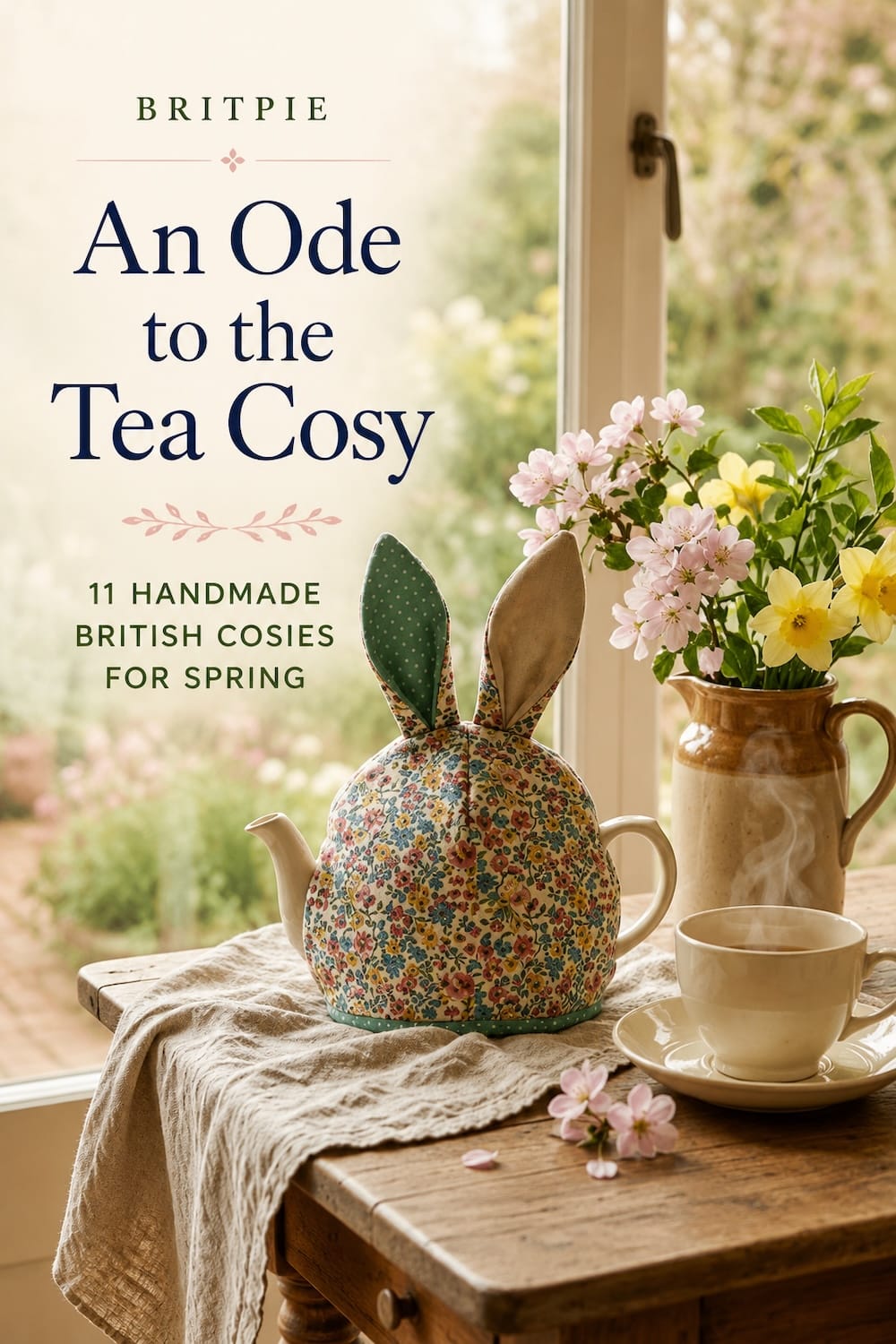 Britain looked at a cooling teapot and correctly concluded: knitwear. Eleven handmade British tea cosies for spring, from rabbits and hares to bluebells and daisies. Read the full edit.
