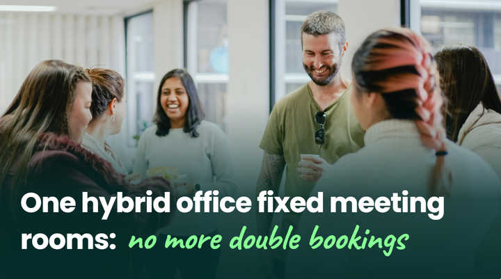 How a hybrid HQ ended meeting-room double-bookings with Raley Bookman for JSM