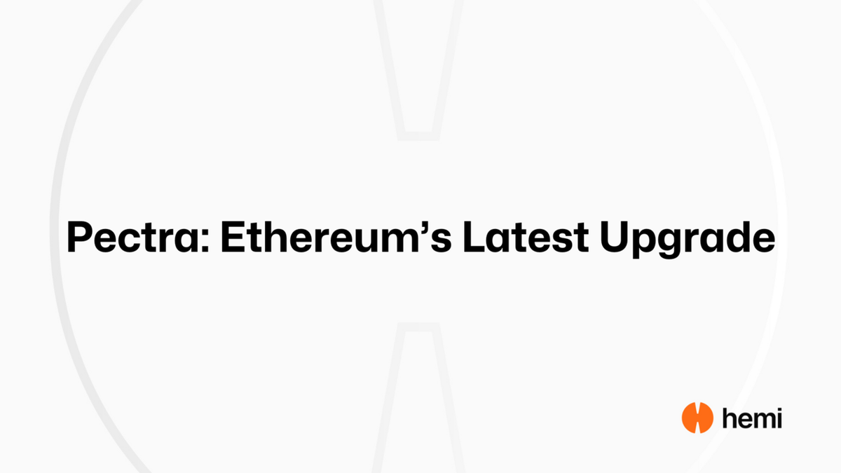 A Newsletter Exclusive! Plus: From Pectra to Perps.