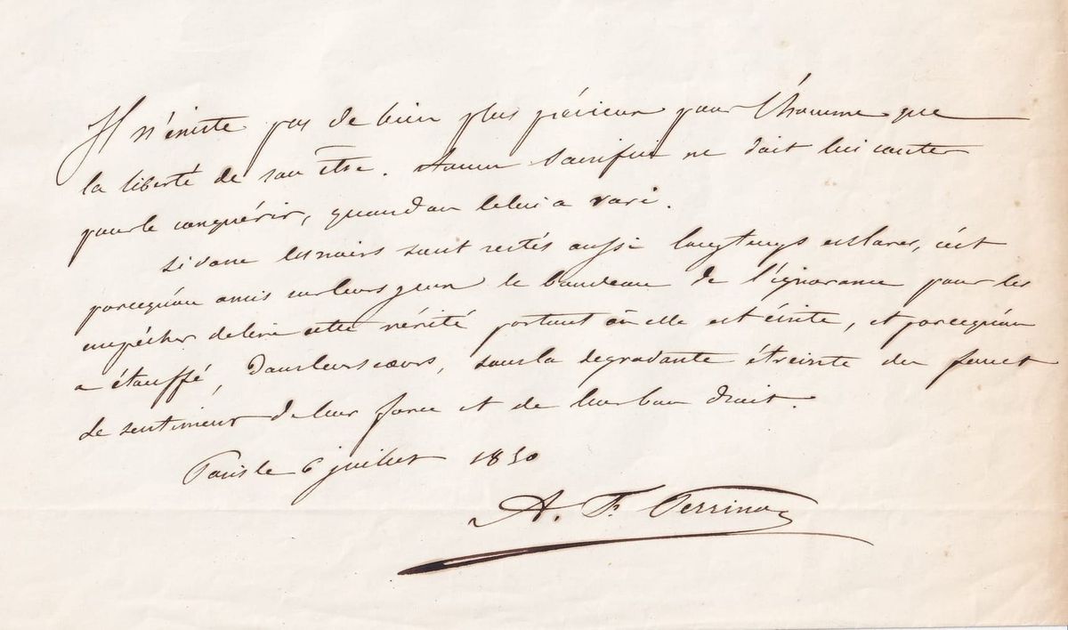 A moving plea for Freedom