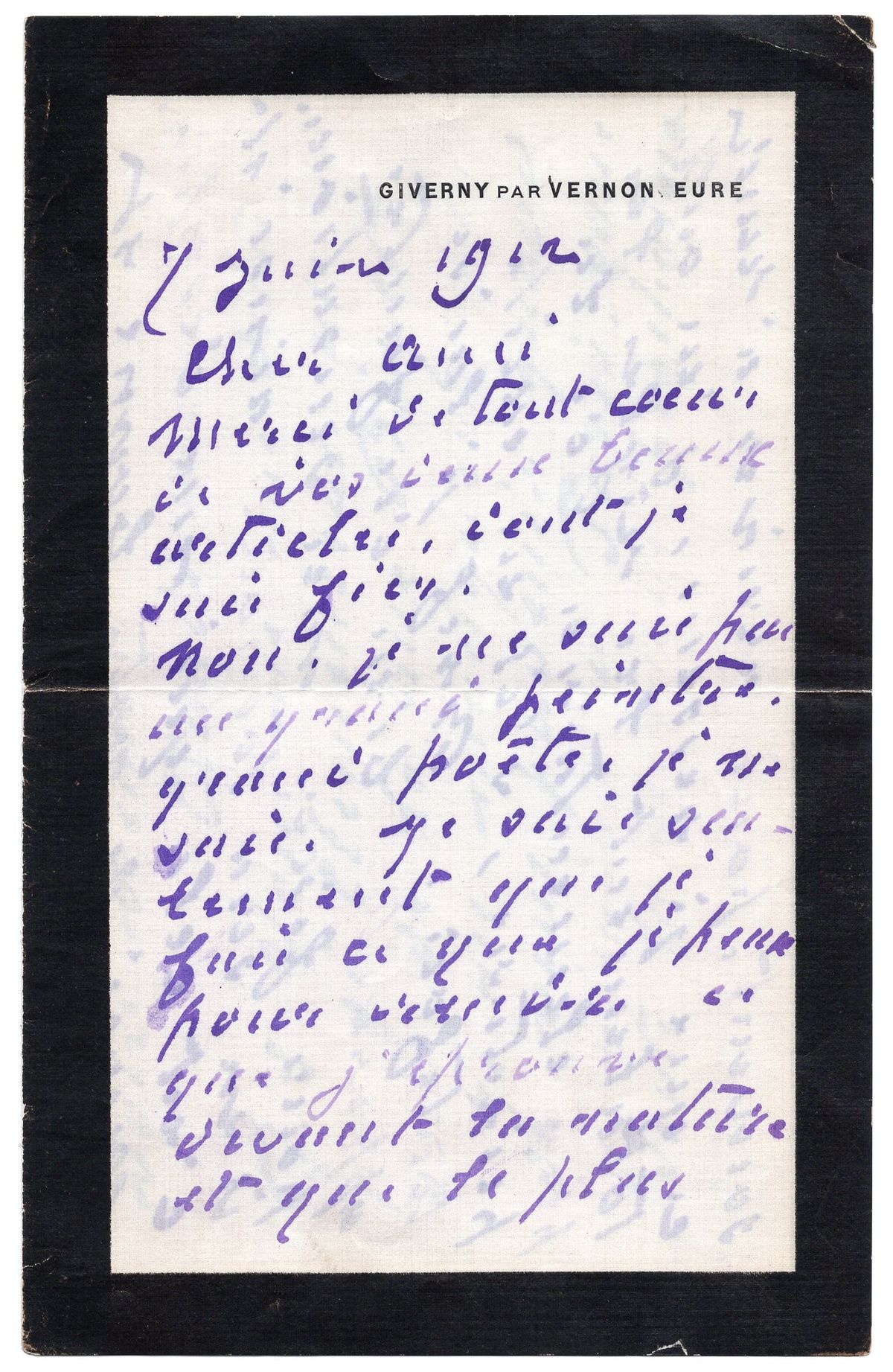 Monet’s doubts at Giverny