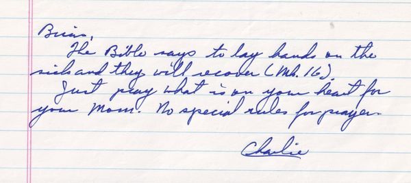 Prayers from a Moonwalker