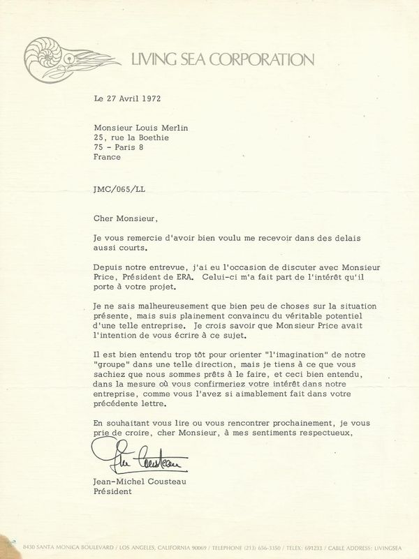 In 1972, the Cousteau warned us about the ocean’s future