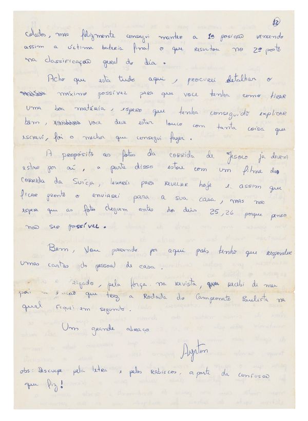 Becoming Ayrton Senna