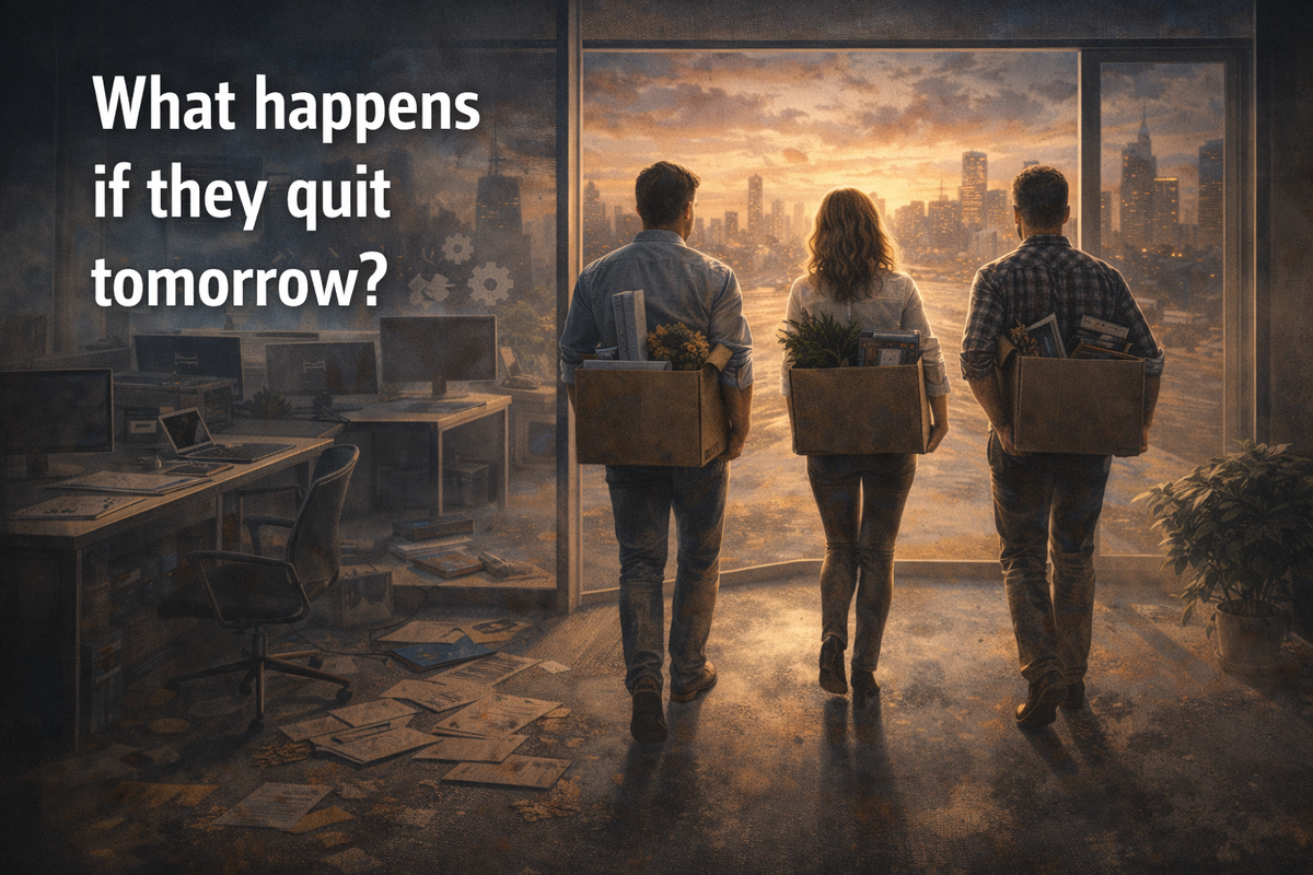 What happens if they quit tomorrow?