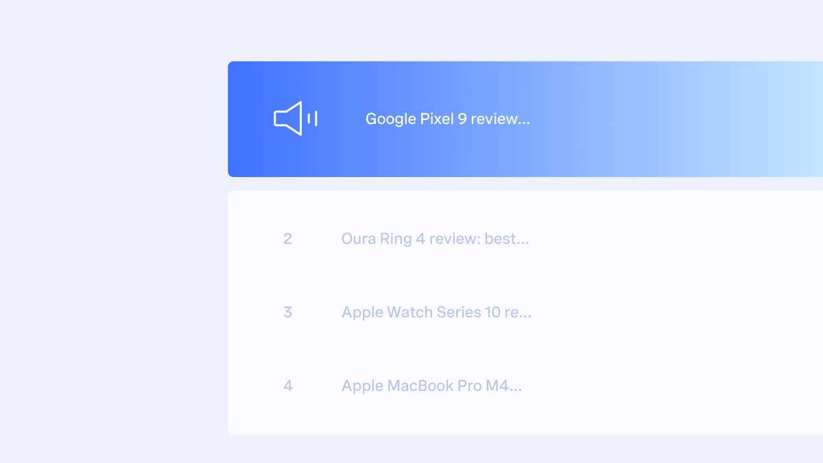 A guide to Summaries, Playlists and Podcast feeds