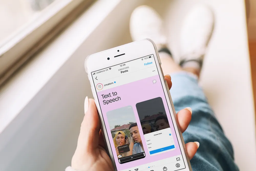 Instagram adds text-to-speech to Reels