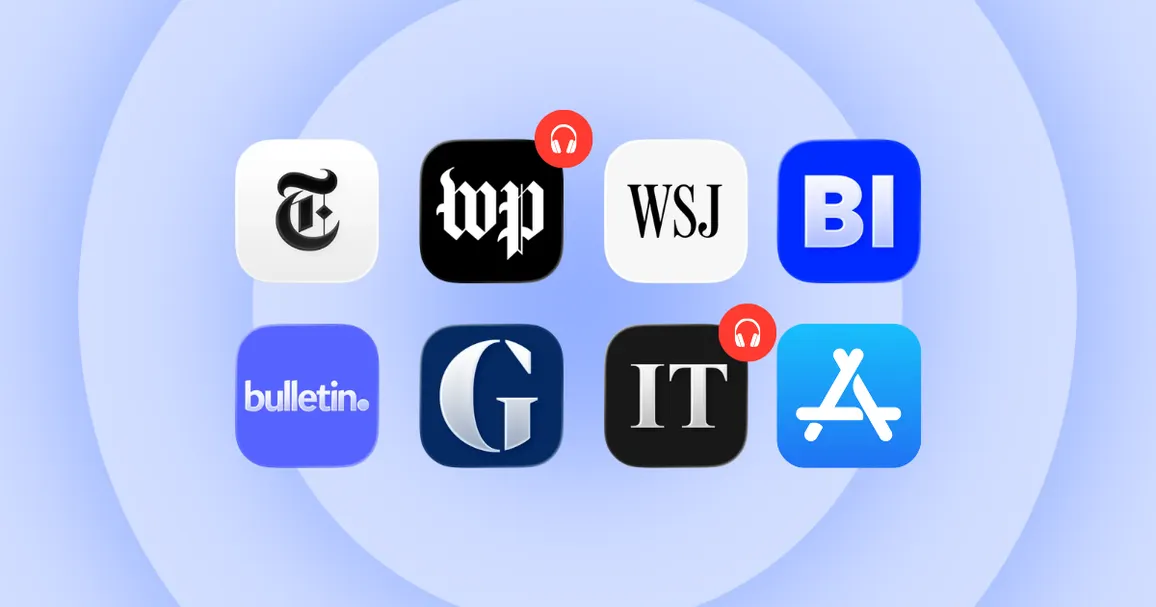 How AI audio is reshaping modern news apps