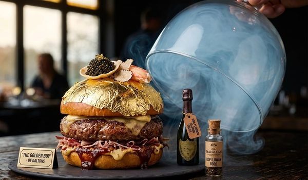 Una hamburguesa de cinco mil dólares.
