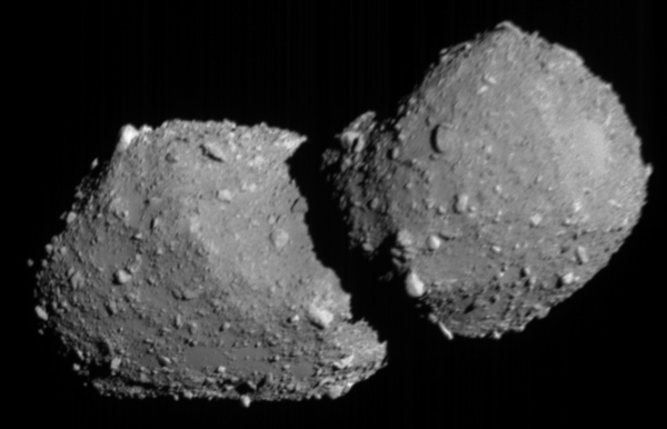 Photo of the asteroid Torifune flyby